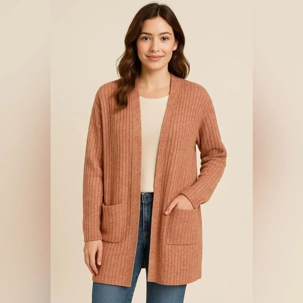 Kerisma Cashmere Blend Ribbed Cardigan